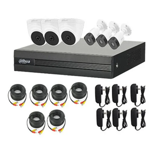 kit dahua 8 camaras