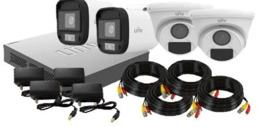 Uniview 2MP F SERIES 4CH WL KIT WITH CABLE AND SUPPLY – CCTVPinoy