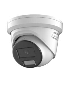 HIKVISION 4MP COLORVU STROBE LIGHT AND AUDIBLE WARNING FIXED TURRET NETWORK CAMERA (DS-2CD2347G2-LSU/SL)
