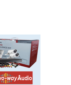 HIKVISION 4-Channel 2-Way Audio Analog Kit (TVI-4CH2D2B-2MP-Two-way Audio  2.8mm)