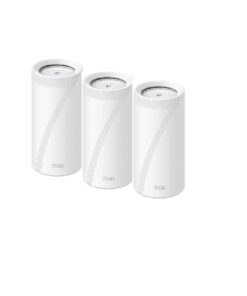 TPLINK BE19000 TRI-BAND WHOLE HOME MESH WIFI 7 SYSTEM (DECO BE85-3 PACK)
